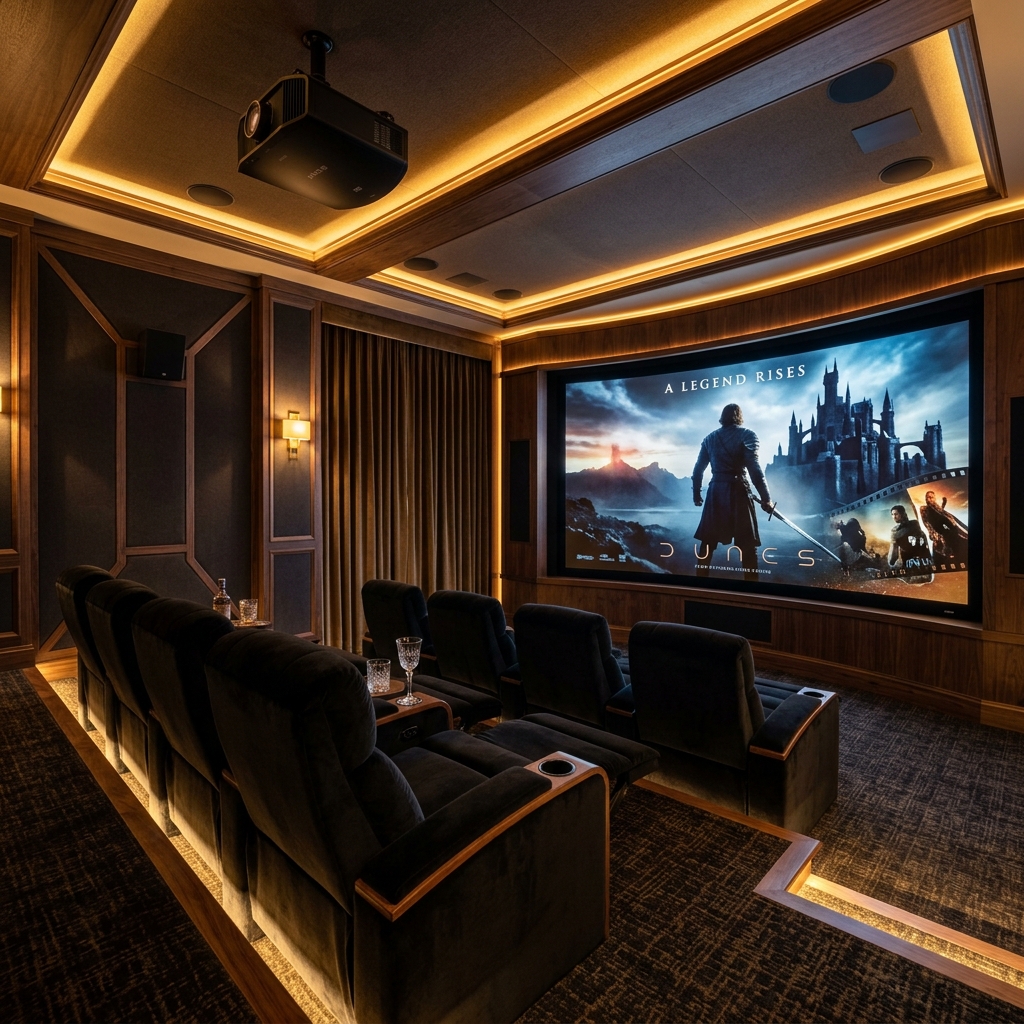 Luxury Home Theater Design