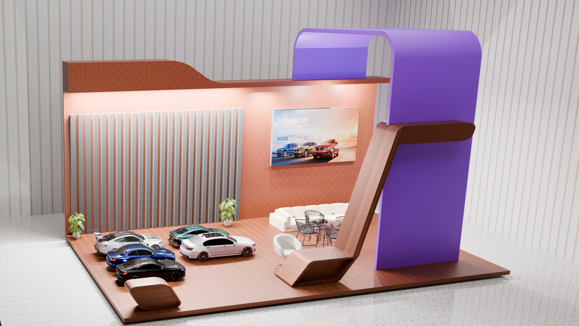 Car Exhibition Booth